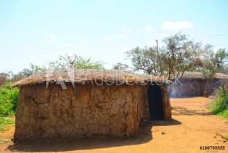 Bild på Maasai village Kenya